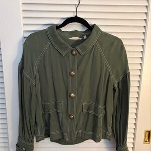 Soft Surroundings Sage Utility Jacket